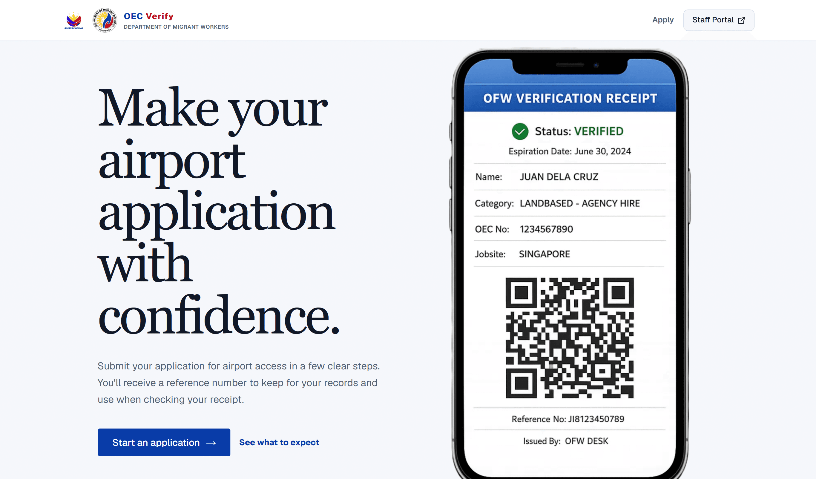 OEC Verify