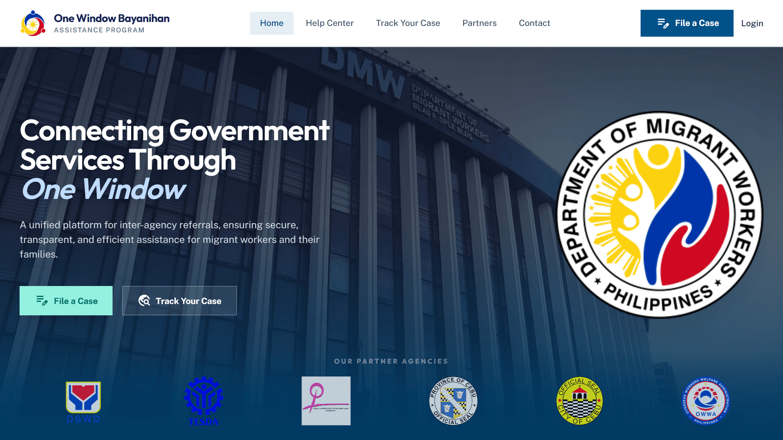 OWBAP — One Window Bayanihan Assistance Program